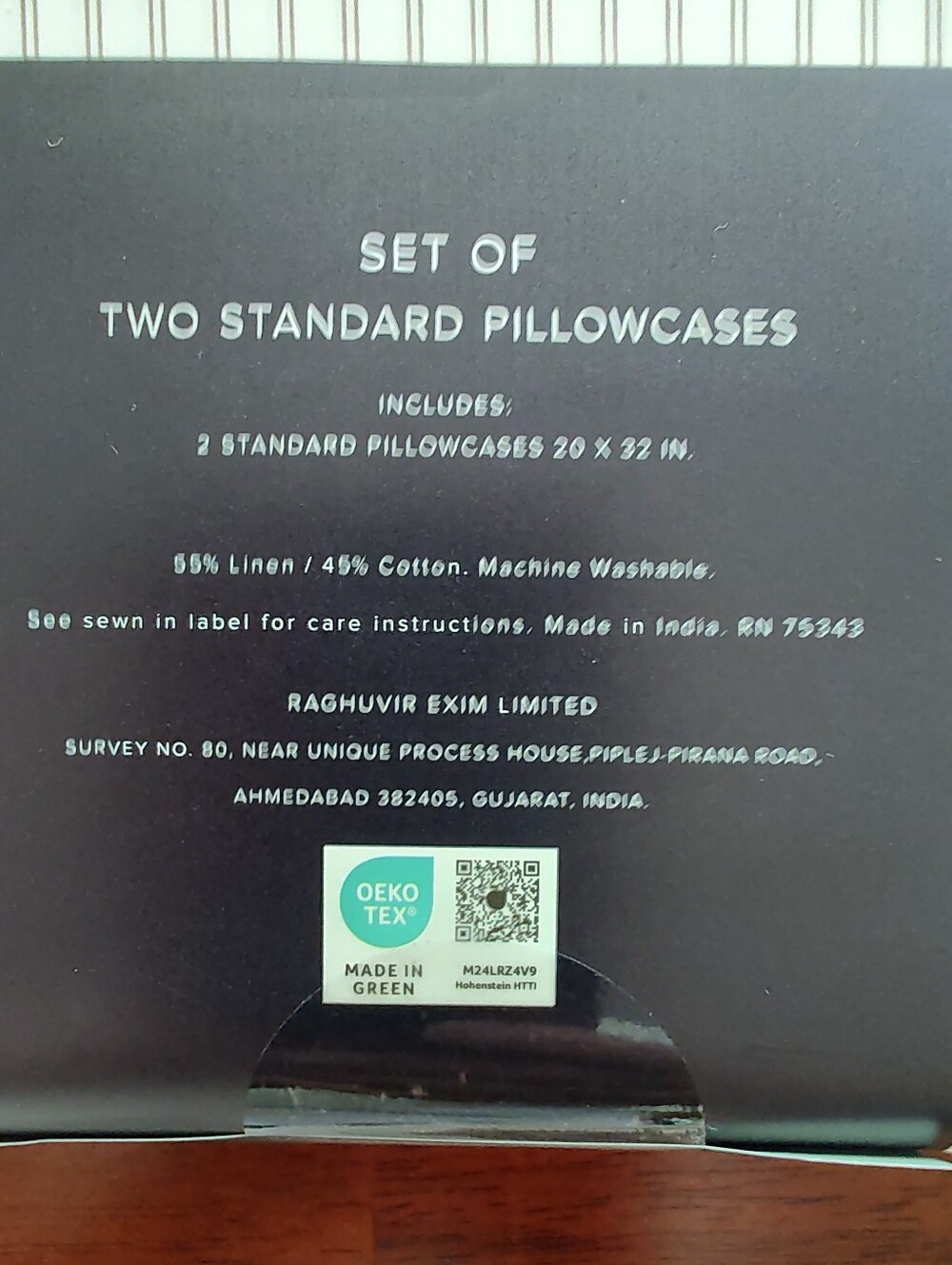 NWT! Brooks Brothers Set Of 2 Linen Cotton Standard Pillowcases - Picture 3 of 3